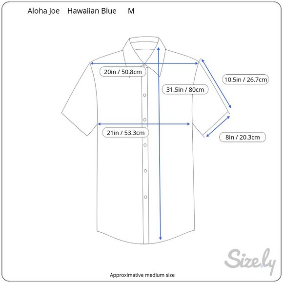 Aloha Joe Hawaiian Button up Shirt Flowers Sz +/-M - Picture 12 of 12